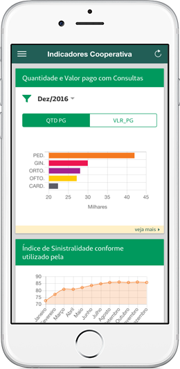 Indicadores da Cooperativa
